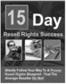 Thumbnail 15 days resell rights success Thumbnail 15 days resell rights success