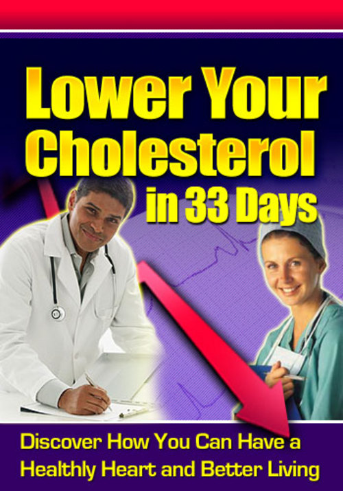 Product picture lower your cholesterol in 33 days