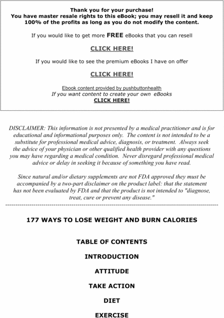 Product picture 177 ways to lose weight