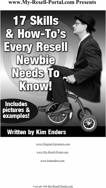 Product picture 17 skill how to every resell newbie