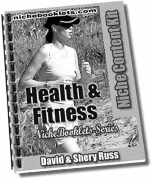 Product picture health and fitness nichebooklets series