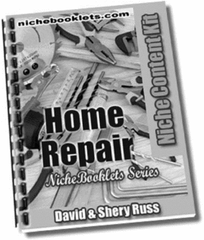 Product picture home repair nichebooklets series